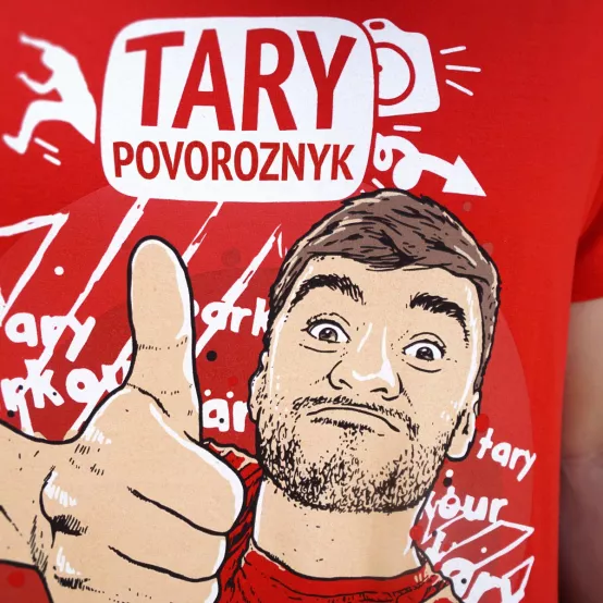 Tričko Tary Povoroznyk Red