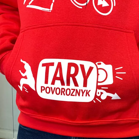 Mikina Tary Povoroznyk Red