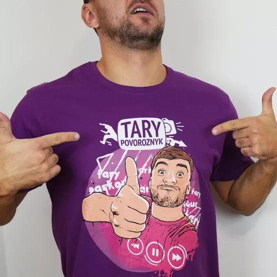 Tričko Tary Povoroznyk Purple
