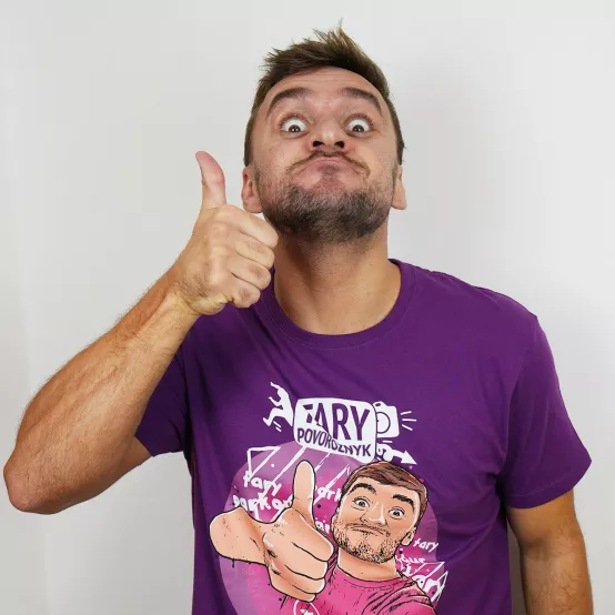 Tričko Tary Povoroznyk Purple