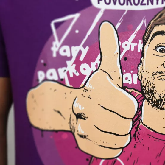 Tričko Tary Povoroznyk Purple