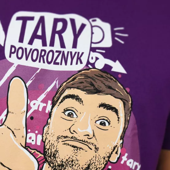 Tričko Tary Povoroznyk Purple