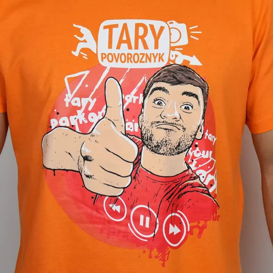 Tričko Tary Povoroznyk Orange