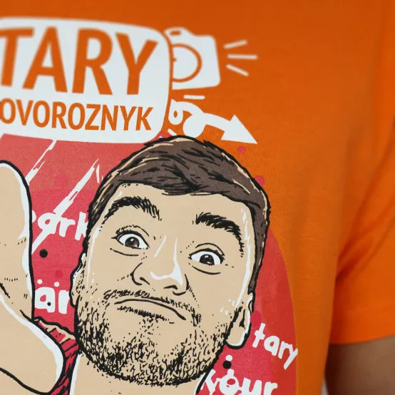Tričko Tary Povoroznyk Orange