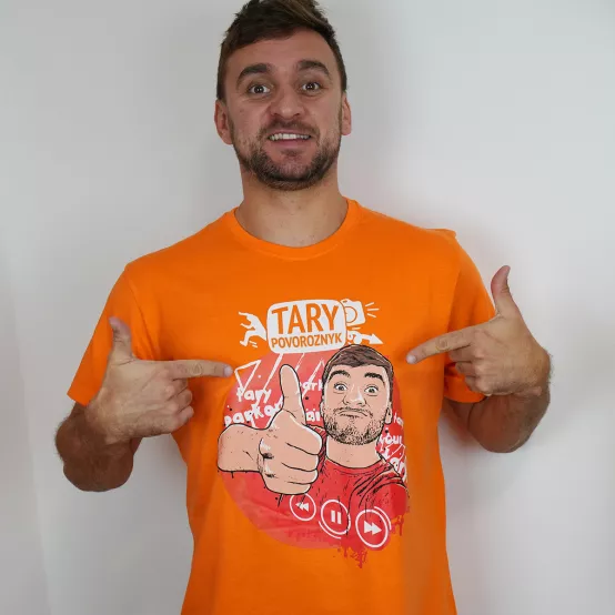 Tričko Tary Povoroznyk Orange
