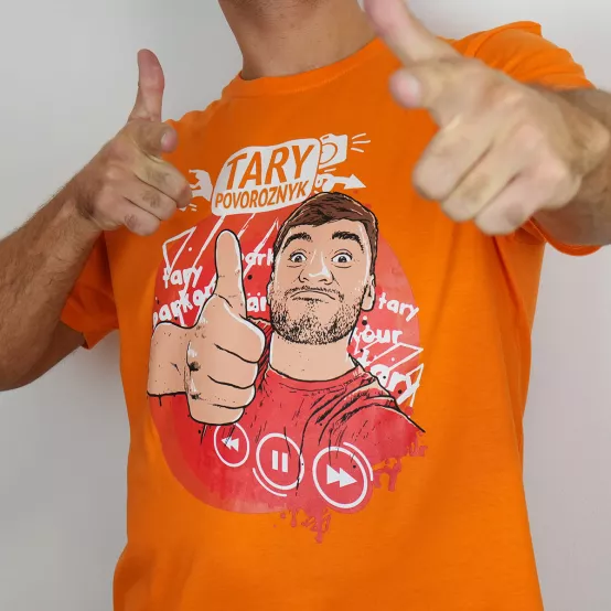 Tričko Tary Povoroznyk Orange
