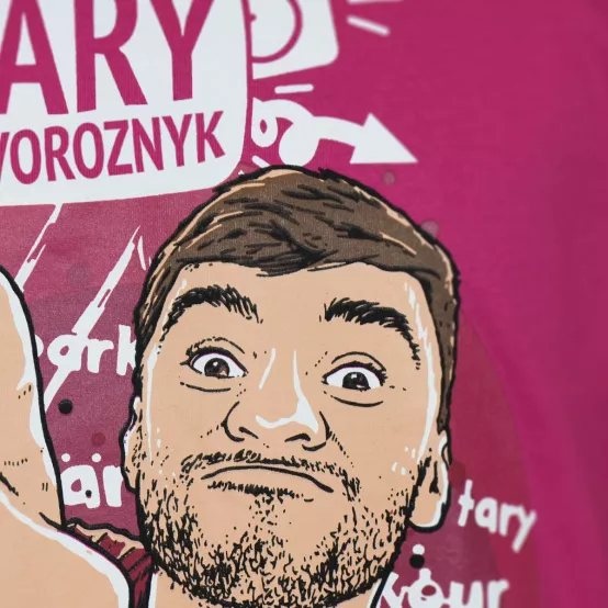 Tričko Tary Povoroznyk Pink