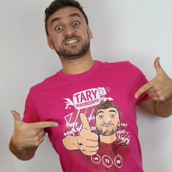 Tričko Tary Povoroznyk Pink