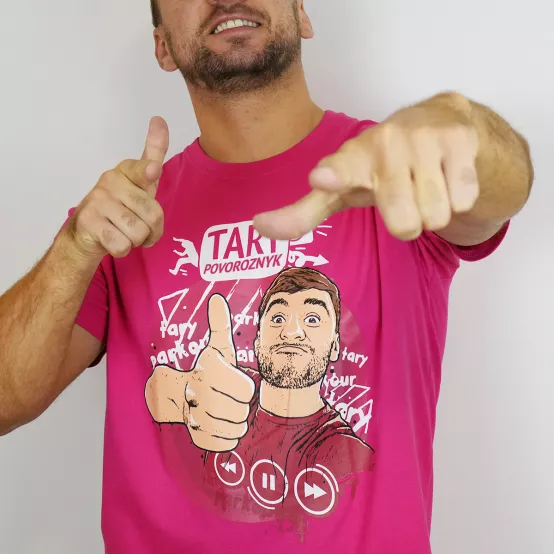 Tričko Tary Povoroznyk Pink