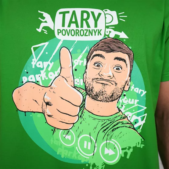 Tričko Tary Povoroznyk Green