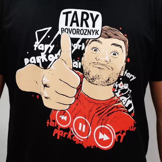 Tričko Tary Povoroznyk Black