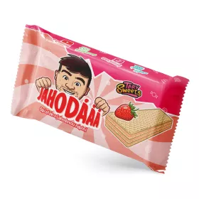 Jahodové oplatky Tary Sweets, 40g pro parkour