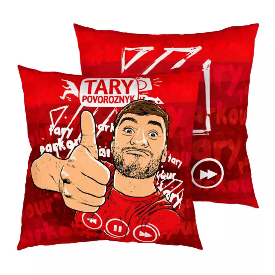 Polštář Tary Povoroznyk červený