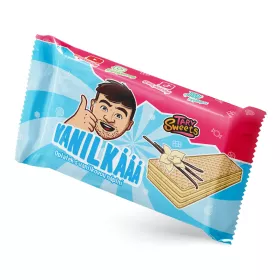 Vanilkové oplatky Tary Sweets, 40g pro parkour