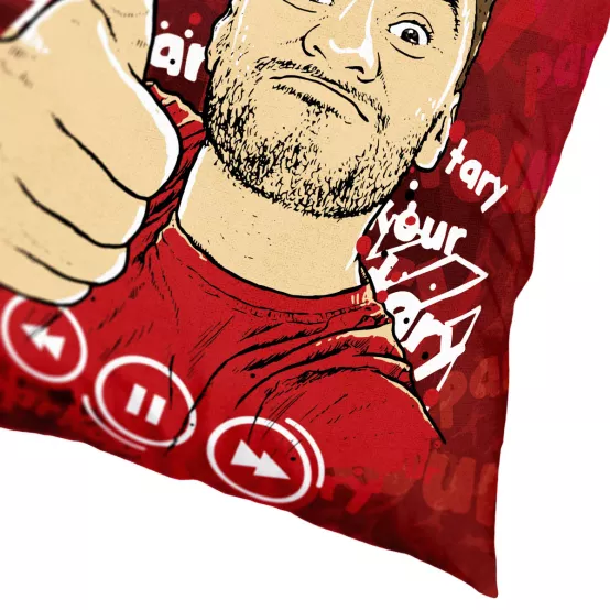 Polštář Tary Povoroznyk červený