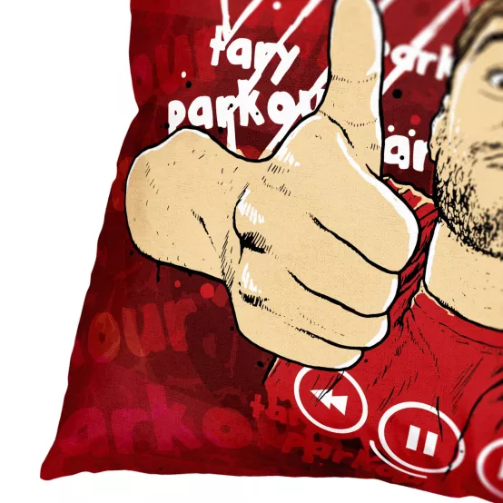 Polštář Tary Povoroznyk červený