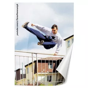 Plakát Tary Speed Vault pro parkour