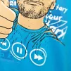 Tričko Tary Povoroznyk Blue