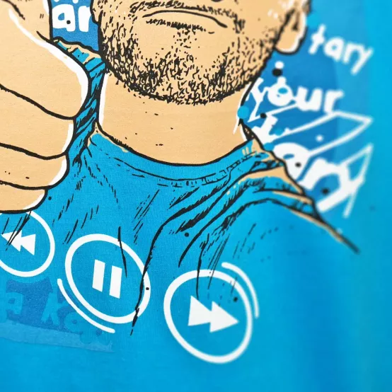Tričko Tary Povoroznyk Blue