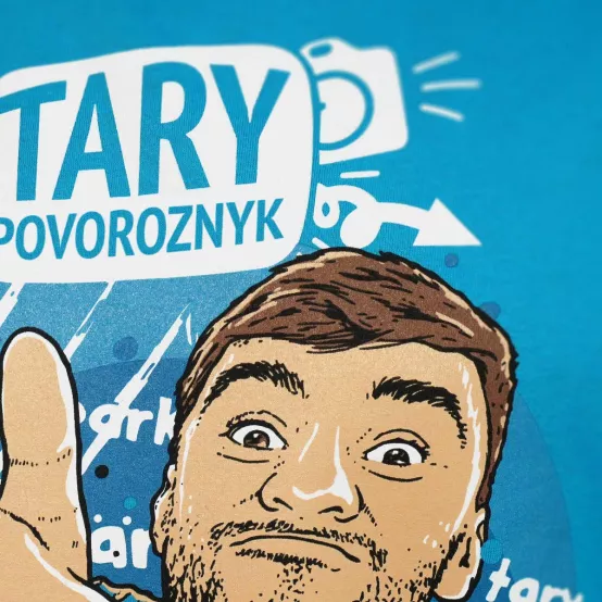 Tričko Tary Povoroznyk Blue