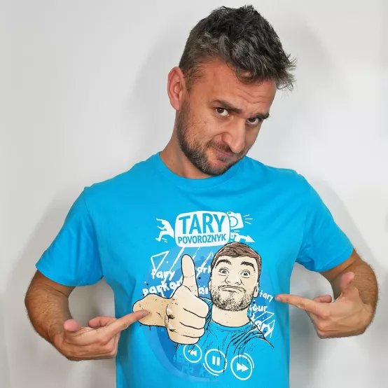Tričko Tary Povoroznyk Blue