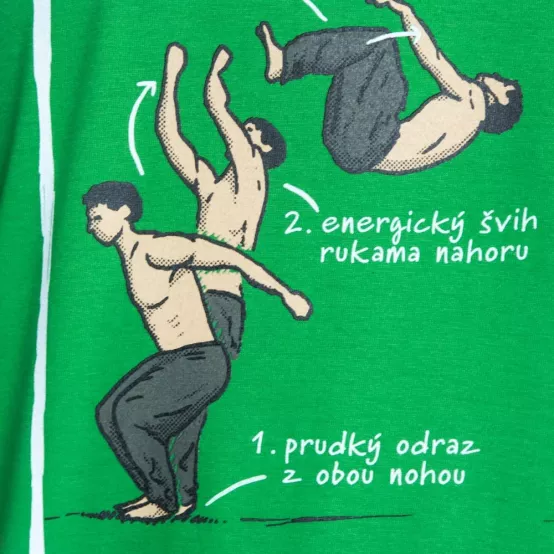Tričko Naučíš mě Backo