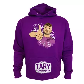 Mikina pro parkour Tary Povoroznyk Purple