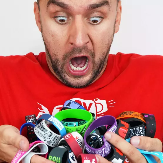 Náramek Učím YouTubery Parkour