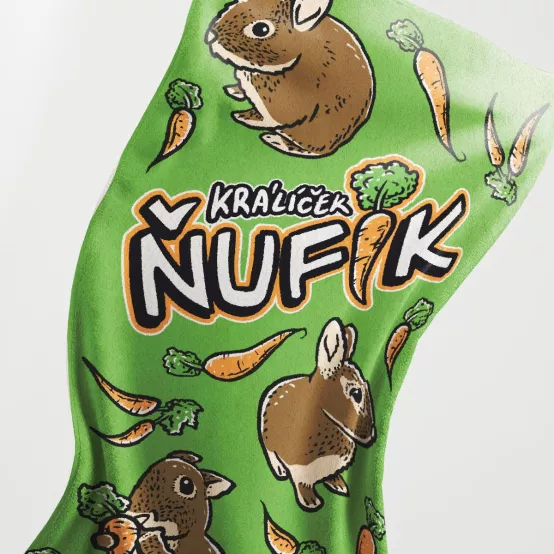 Ručník Ňufík Mrkvičky