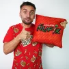 Polštář Králík Ňufík červený