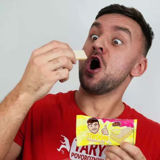 Citrónové oplatky Tary Sweets, 40g