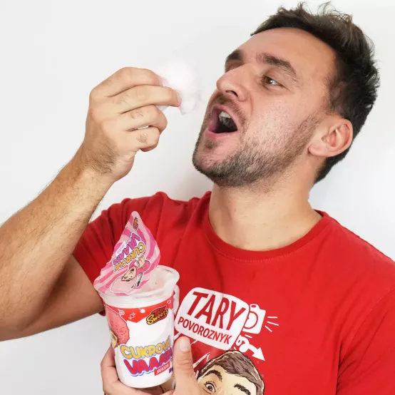 Cukrová Vata Tary Sweets, Jahoda 20g