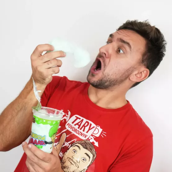Cukrová Vata Tary Sweets, Jablko 20g