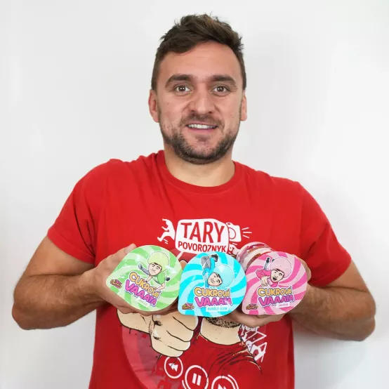 Cukrová Vata Tary Sweets, Jablko 20g