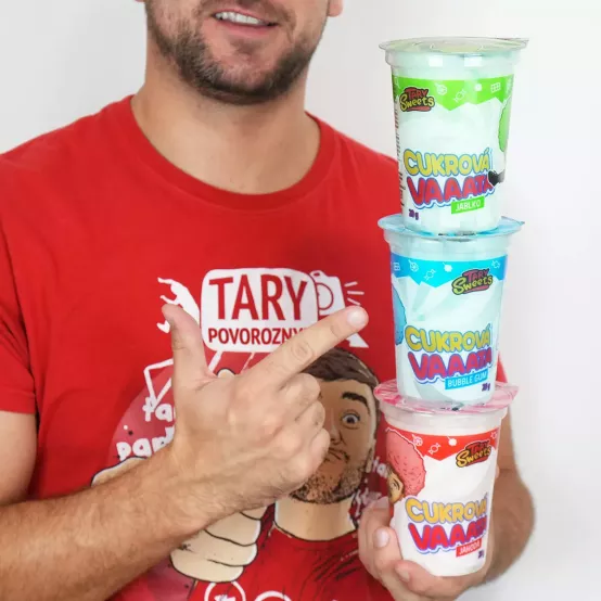 Cukrová Vata Tary Sweets, Jablko 20g