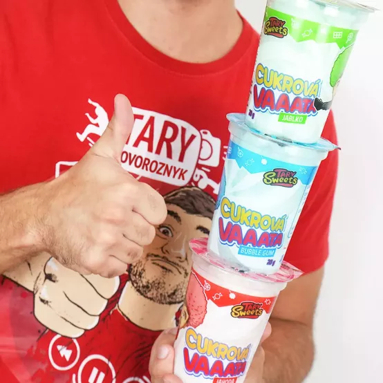 Cukrová Vata Tary Sweets, Jablko 20g