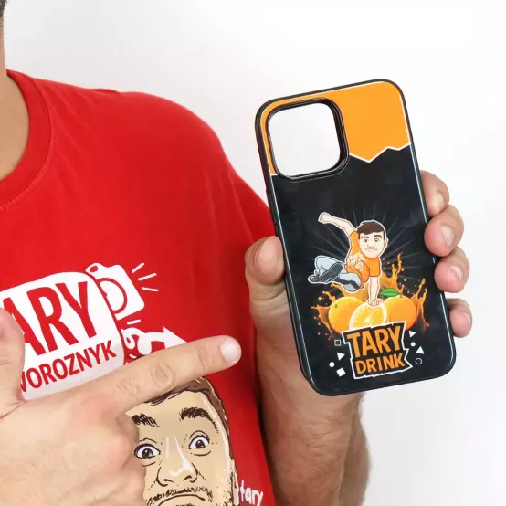 Kryt na mobil Tary Drink Pomeranč