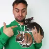 Mikina Králík Ňufík Green