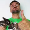 Tričko Králík Ňufík Green