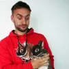 Mikina Králík Ňufík Red