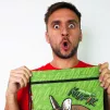 Sportovní Vak se zipem Ňufík Zelený