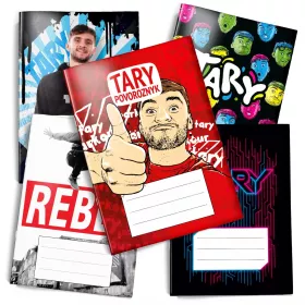 Sada 5 Taryho A5 Sešitů pro parkour