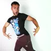 Tepláky Soul Hnědé, bílá výšivka