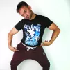 Tepláky Soul Hnědé, bílá výšivka