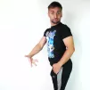 Tepláky Force Černé, šedé pruhy