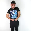 Tepláky Soul Černé, bílá výšivka