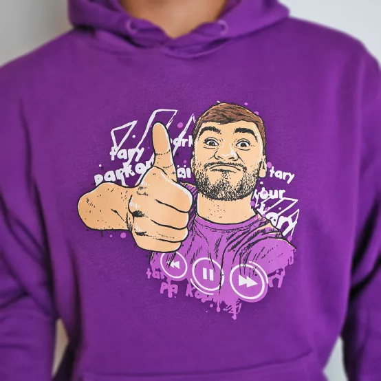 Mikina Tary Povoroznyk Purple