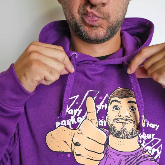 Mikina Tary Povoroznyk Purple