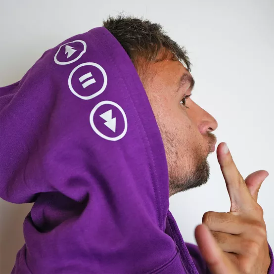 Mikina Tary Povoroznyk Purple