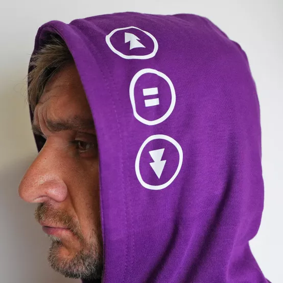 Mikina Tary Povoroznyk Purple